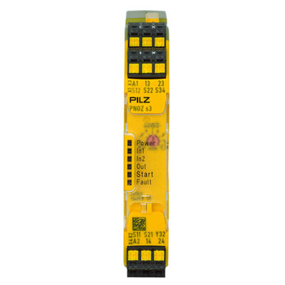 PILZ 751103 PNOZ módulo de entrada de relé de seguridad 24V DC nuevo original con sellado