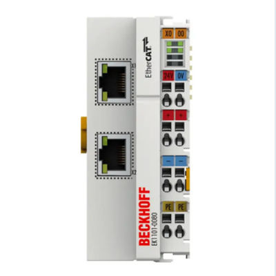 Acoplador de BECKHOFF EK1101-0080 EtherCAT con el módulo de interruptor de la identificación
