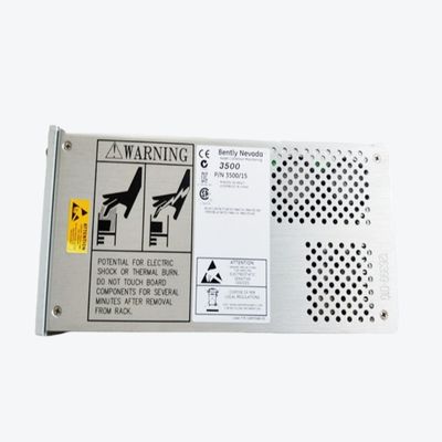 DOBLADO MÓDULO de FUENTE de ALIMENTACIÓN del sistema de vigilancia 3500/15-07-00-00 de la vibración de NEVADA 3500