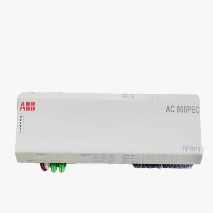 MÓDULO PROGRAMABLE DEL REGULADOR DE LA LÓGICA DE LOS PP D113 B03-20-110611 ABB DCS